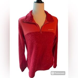 Women’s Columbia 1/4 Zip Fleece Sweater size Large